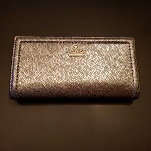 Kate Spade Braylon Pewter Patterson Drive Wallet